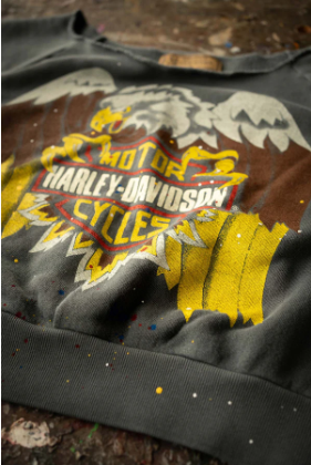 Harley-Davidson Cut Sweatshirt in Dusk