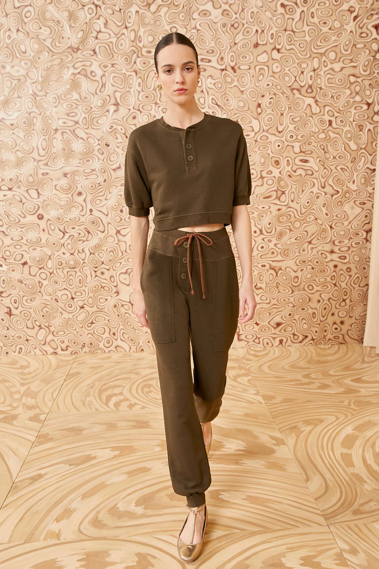Blake Top in Militaire