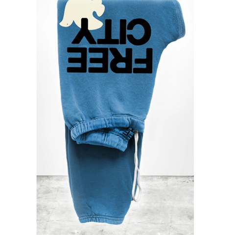 Large Sweatpant in Blue Sound