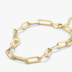 Carrie Chain Necklace in Gold