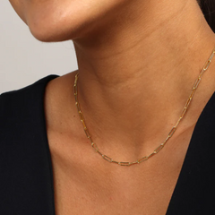 Baby Samantha Chain Necklace in Gold