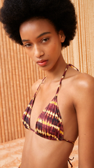 Maya Bikini Top in Amber