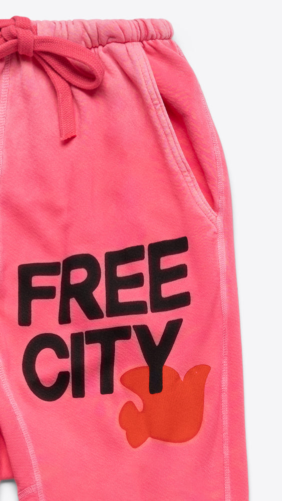 Large Sunfades Pocket Sweatpant in Pink Plant