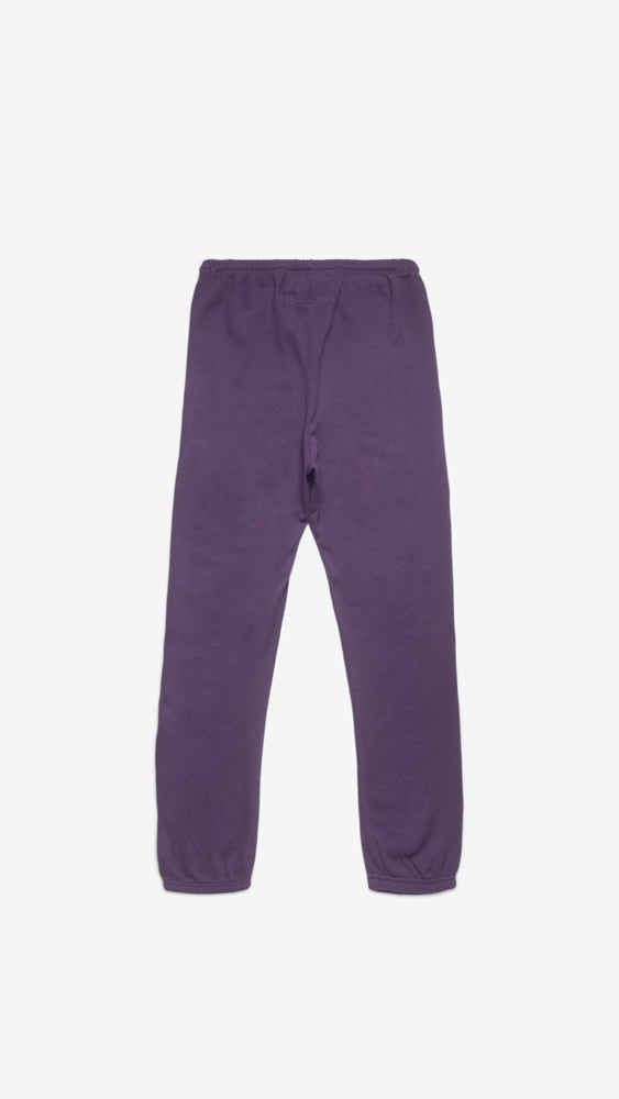 Large Sweatpants In Purple Plant