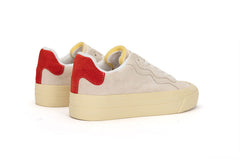 No Name Sneakers in Off White/Red