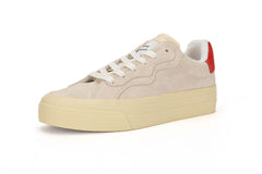No Name Sneakers in Off White/Red