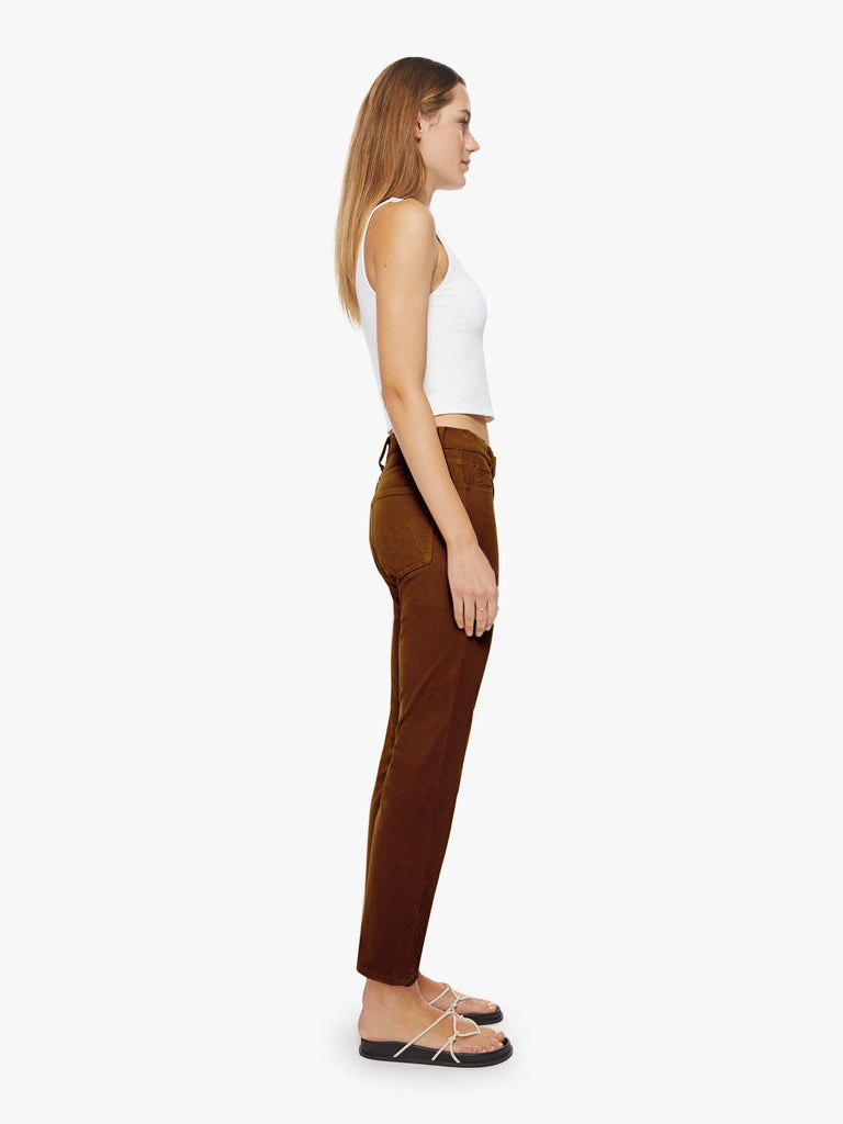 The Mid-Rise Rider Ankle in Rum Russian