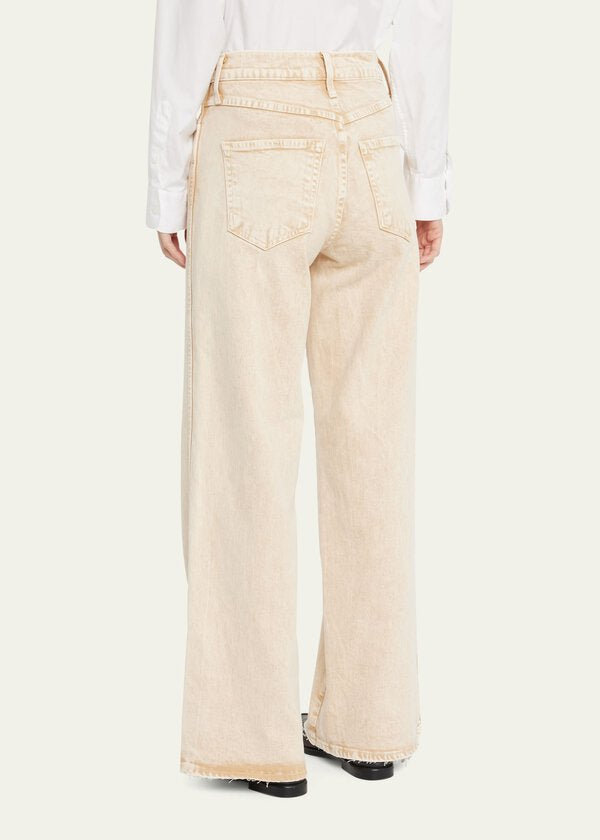 Frida Wide Leg in Oatmilk