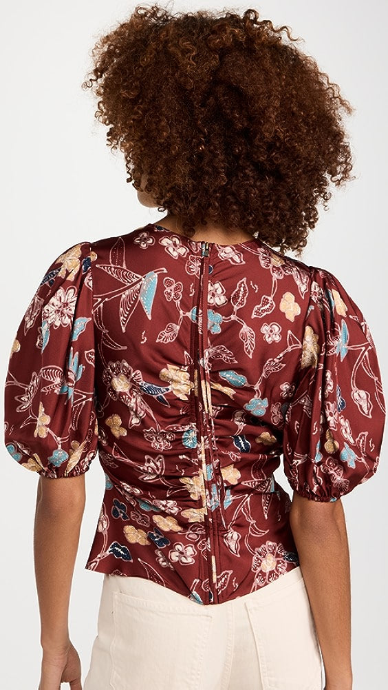 Elise Top in Heliotrope