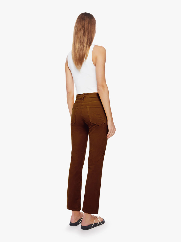 The Mid-Rise Rider Ankle in Rum Russian