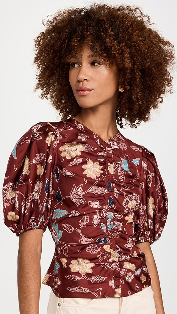 Elise Top in Heliotrope