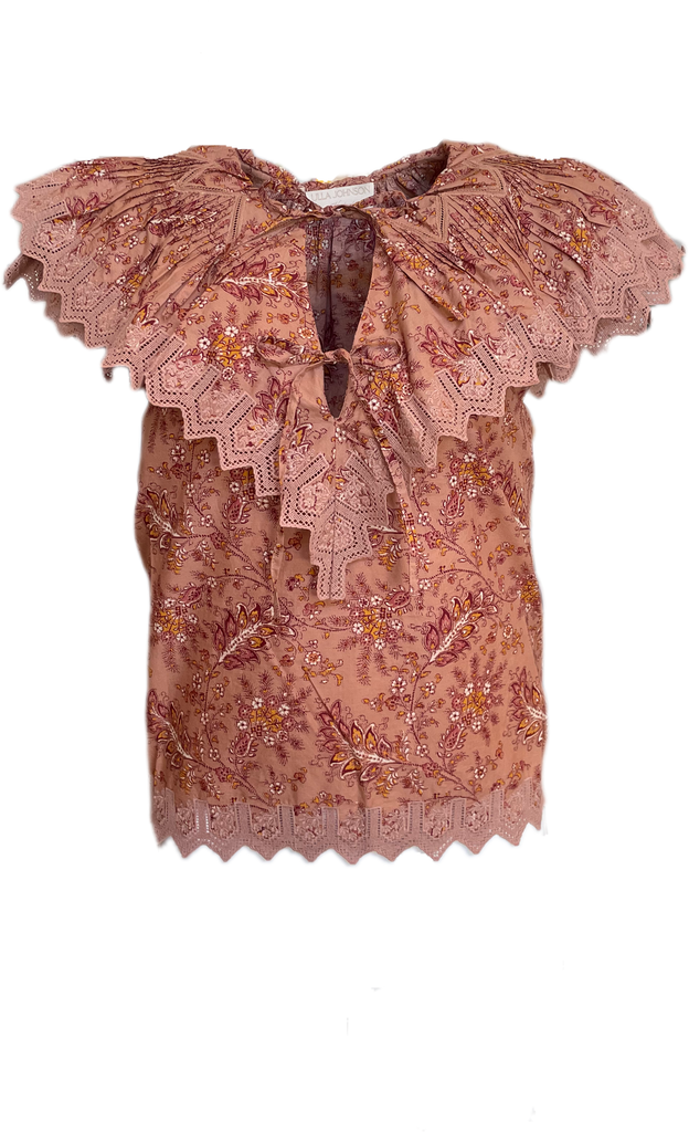 Lea Top in Foxglove