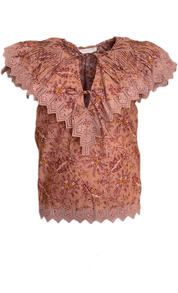 Lea Top in Foxglove