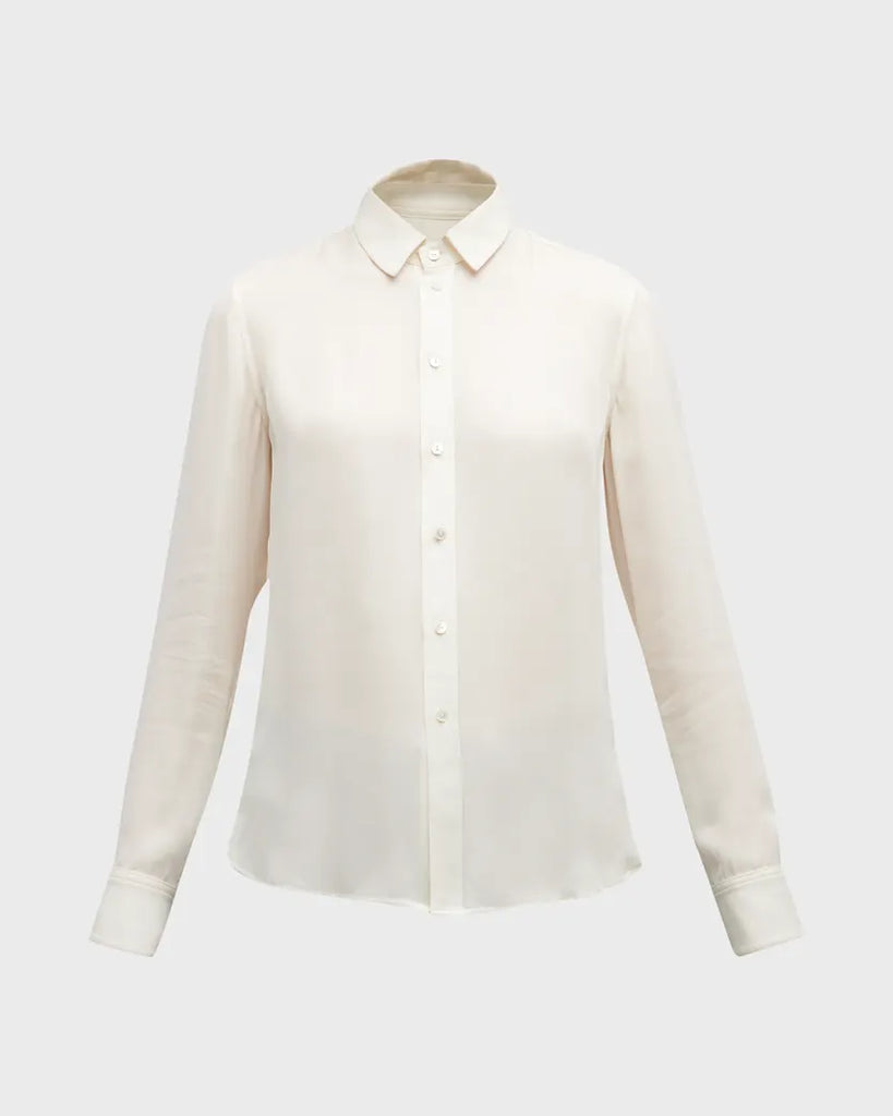 Gaia Slim Shirt in Ivory
