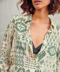 Meudon Shirt in Panna Verde