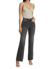 70's Bootcut in Ash Black