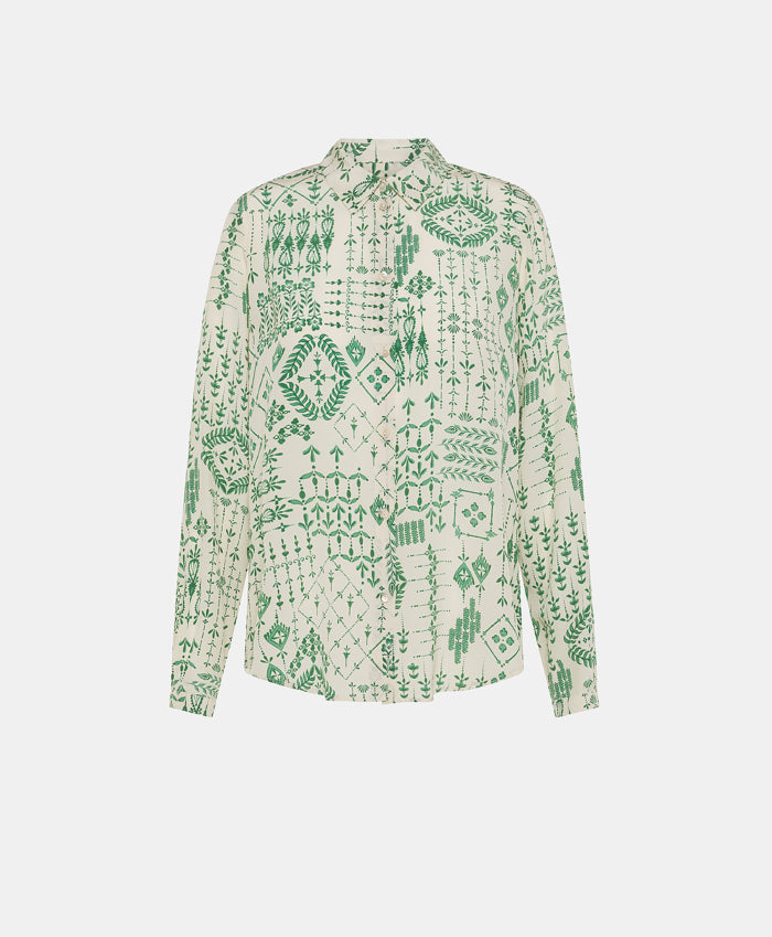 Meudon Shirt in Panna Verde