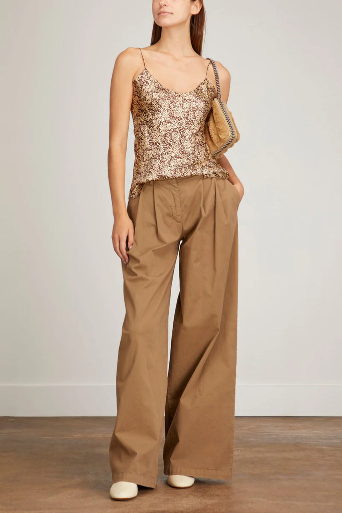 Cotton Dillon Pant in Bark