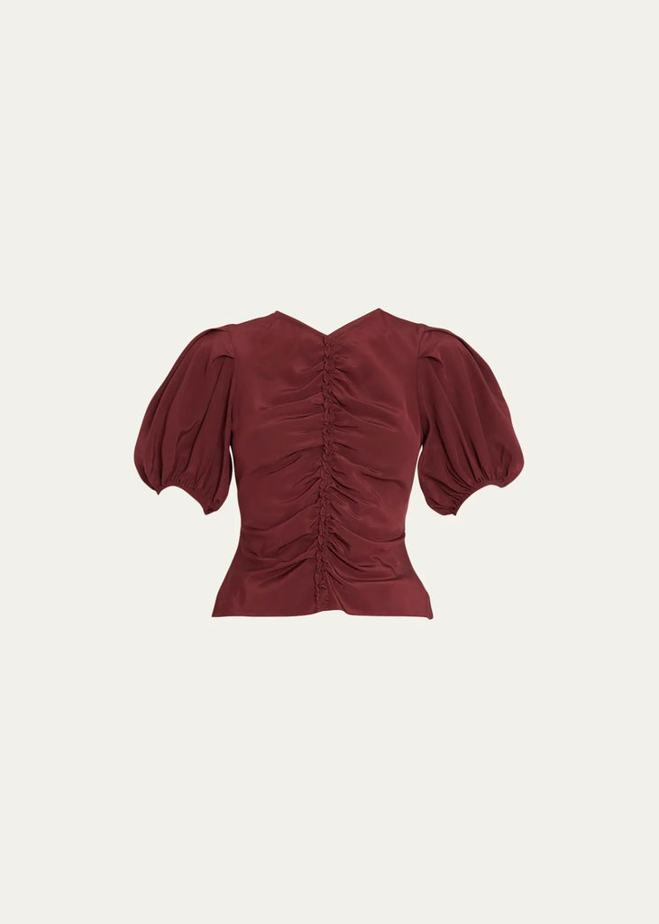 Elise Top in Mahogany