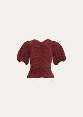 Elise Top in Mahogany
