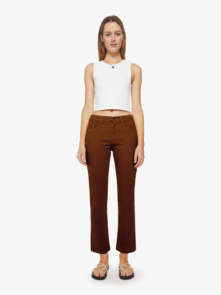The Mid-Rise Rider Ankle in Rum Russian