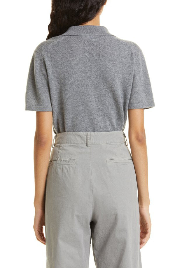 Milos Sweater in Light Melange Grey