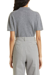 Milos Sweater in Light Melange Grey