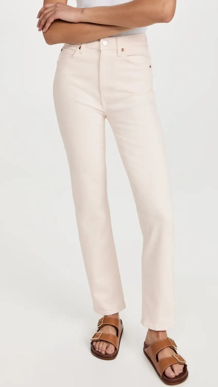 70's Straight - Vintage White