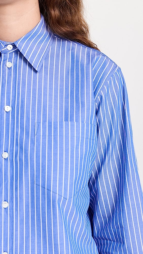 Telma Shirt in Blue/White