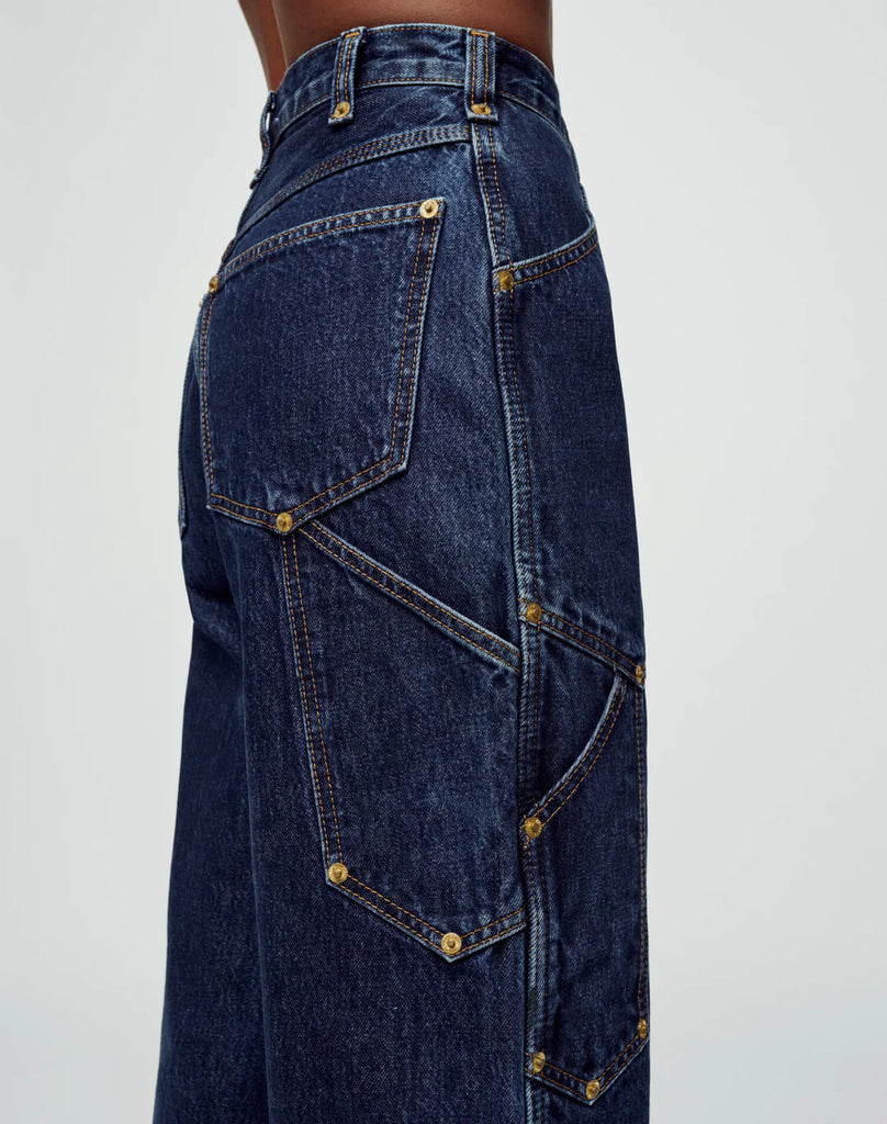 Super High Rise Workwear Jean in Heritage