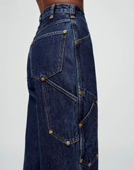 Super High Rise Workwear Jean in Heritage