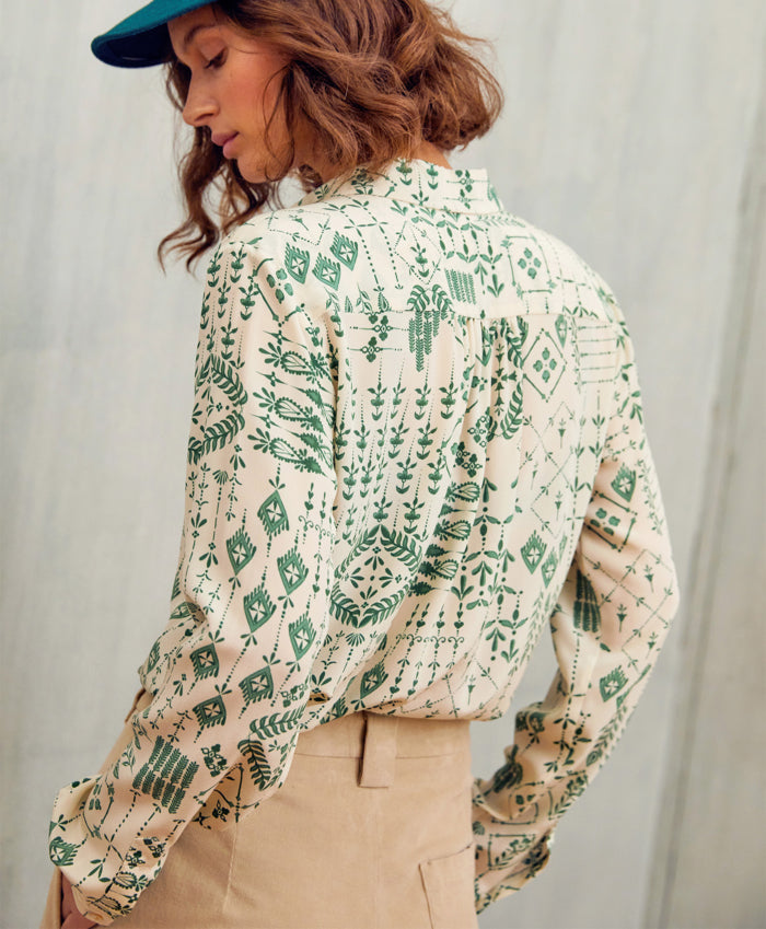 Meudon Shirt in Panna Verde