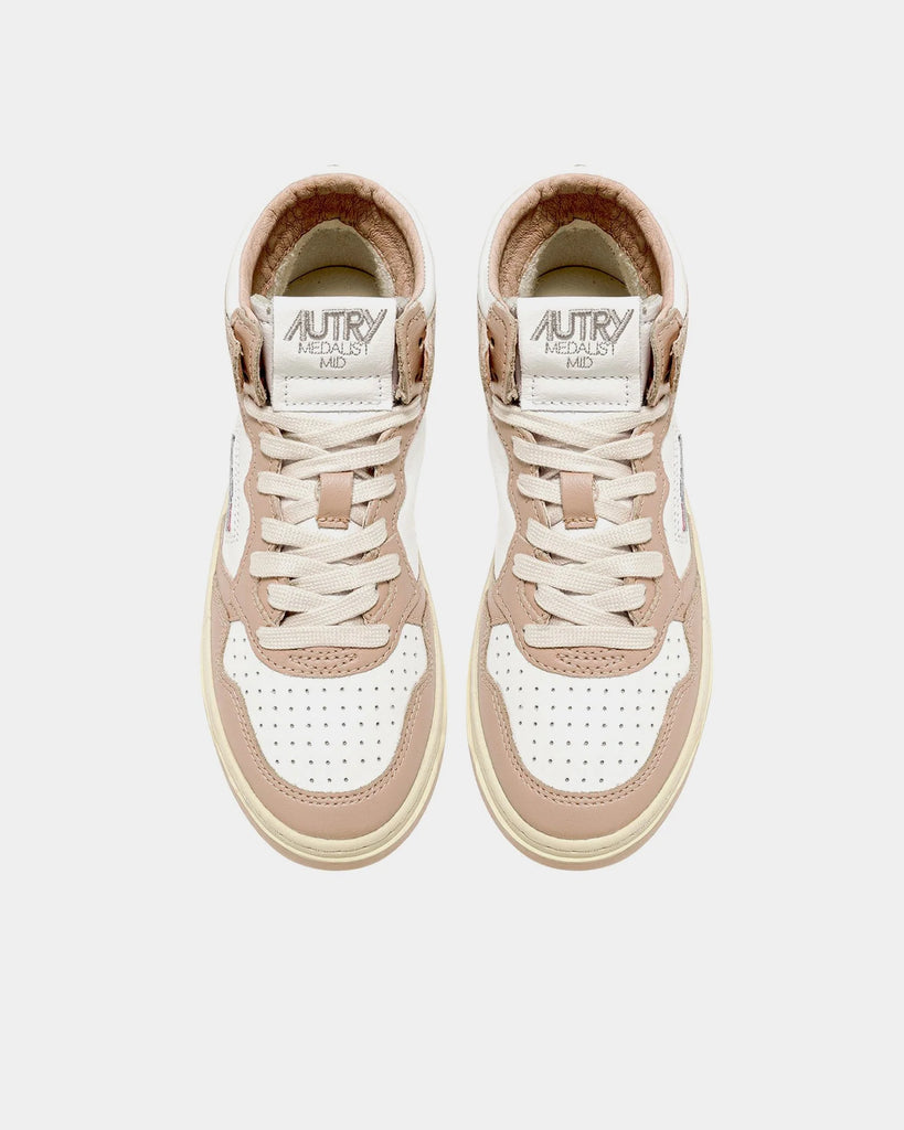 Medalist Mid Leather in Mushroom