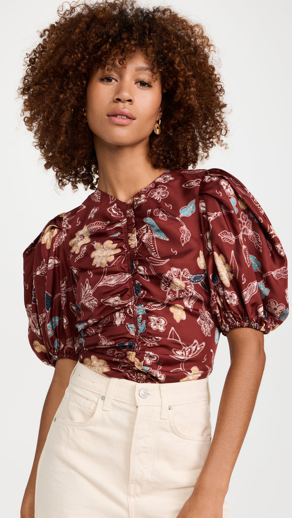 Elise Top in Heliotrope