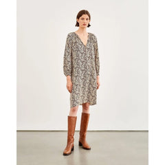 Rosalin Dress in Fall Leaf