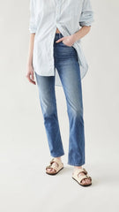 High Waisted Rider Skimp Jeans in Cowboys Don't Cry