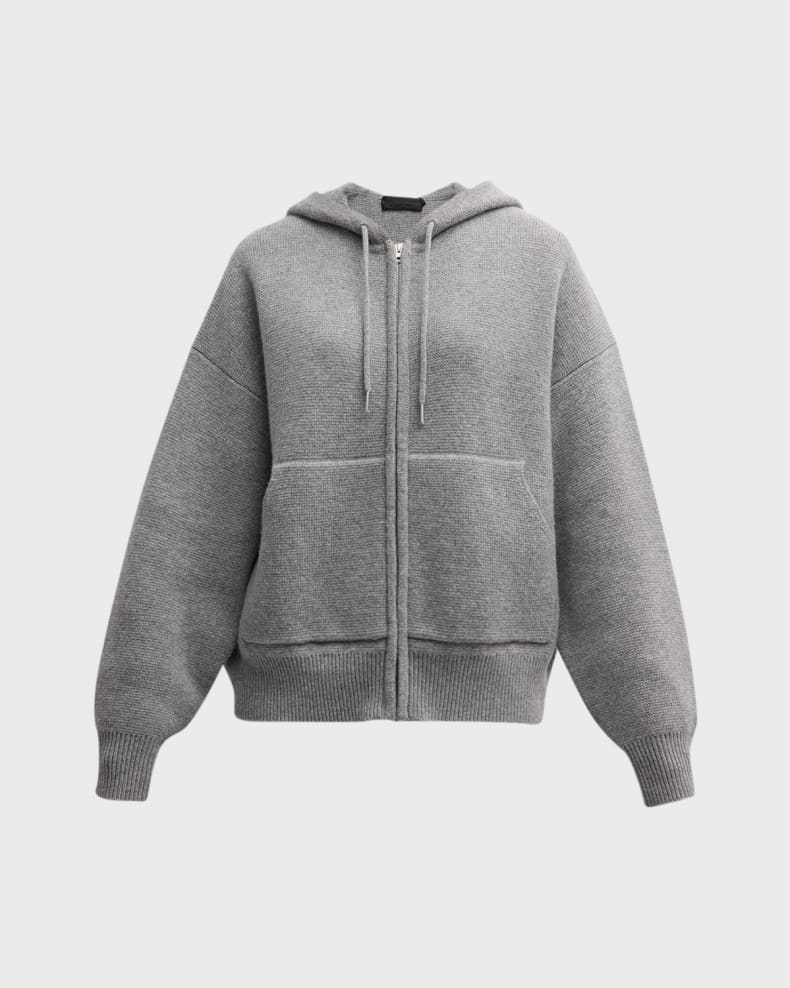 Daly Hoodie in Heather Grey