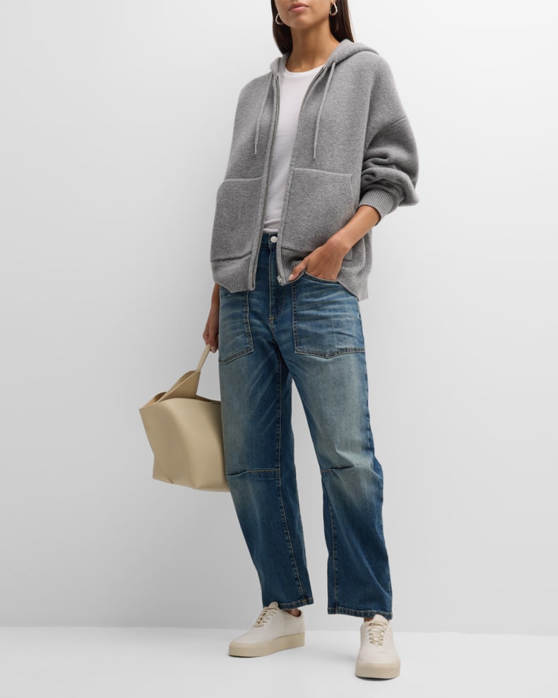 Daly Hoodie in Heather Grey