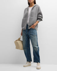 Daly Hoodie in Heather Grey