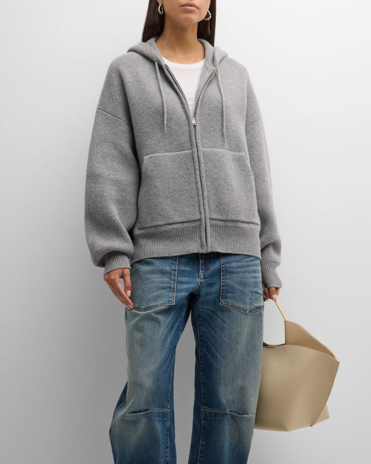 Daly Hoodie in Heather Grey