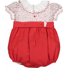 Mrs. Claus Romper in Red