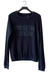 MissionVision Supervintage Raglan in Deep Space