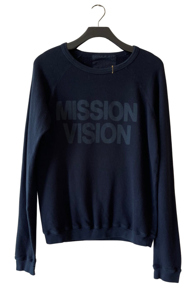 MissionVision Supervintage Raglan in Deep Space