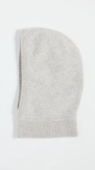 Cashmere Balaclava Hood in Misty Grey Heather